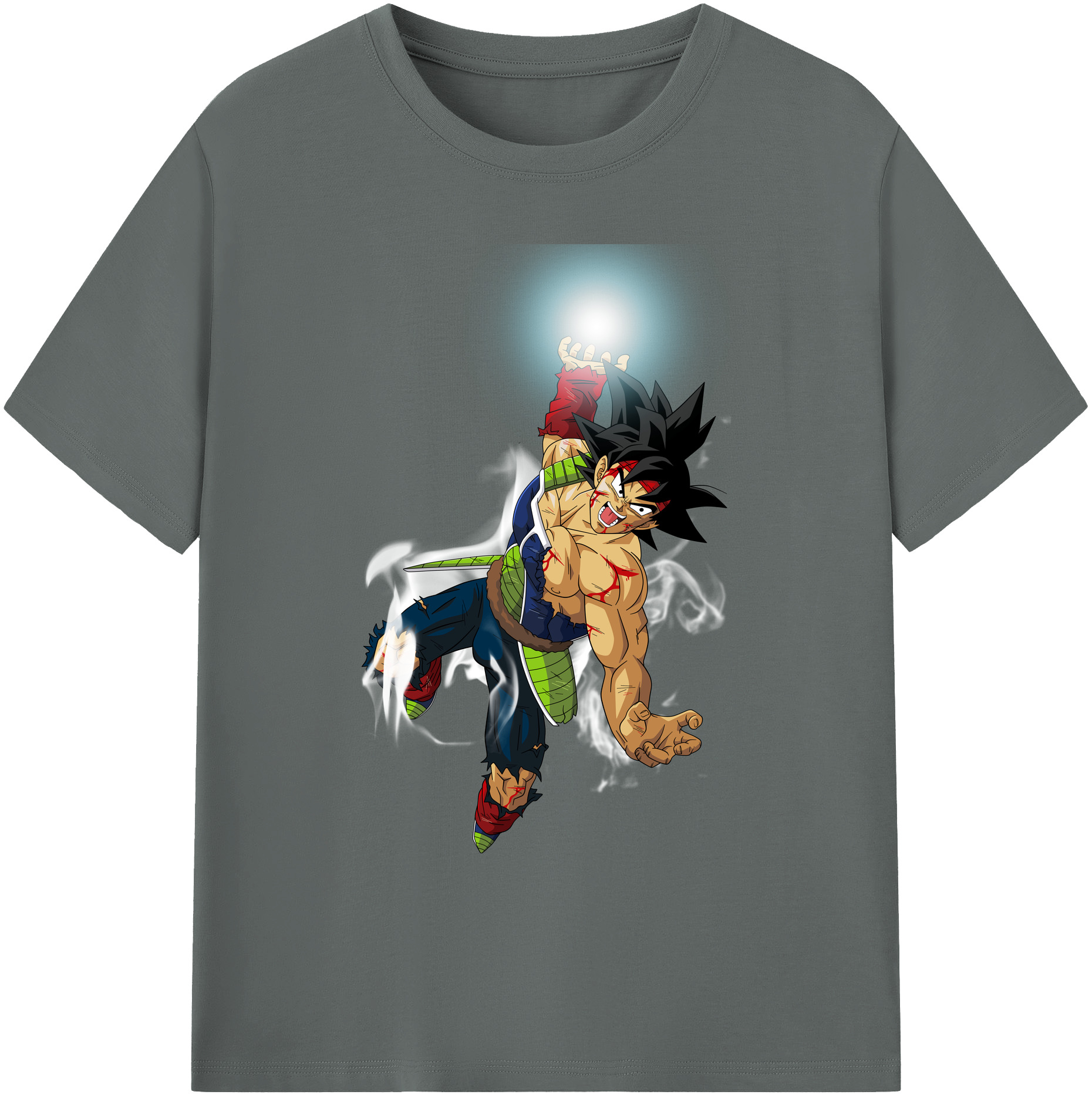 （画像用） ドラゴンボール バーダック DRAGON BALL Burdock 綿100％ メンズ半袖Tシャツ｜肌触りやわらか＆通気性